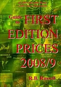 Guide to First Edition Prices 2008/9 (Paperback)