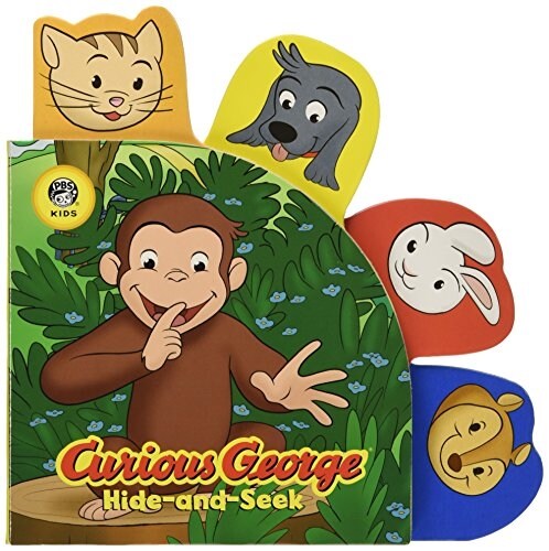Curious George Hide-And-Seek Tabbed Board Book (Board Books)