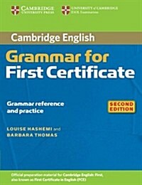 Cambridge Grammar for First Certificate (Paperback, 2nd)