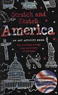 America: An Art Activity Book for Patriotic Artists and Explorers of All Ages [With Wooden Stylus] (Spiral)