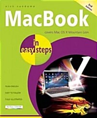 Macbook for Macbook Air and Macbook Pro Covers OS X Mountain Lion in Easy Steps (Paperback, 3 New ed)