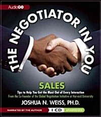 The Negotiator in You: Sales (Audio CD)