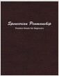 Spencerian Penmanship Practice Sheets for Beginners: Learn a New Handwriting Skill and Improve Through Daily Practice Using These Worksheets (Paperback) 표지