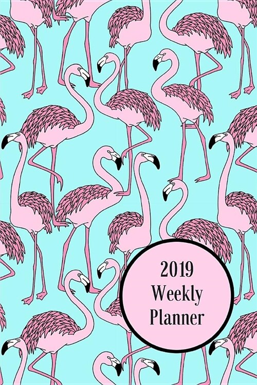 2019 Weekly Planner: Flamingo (Paperback)