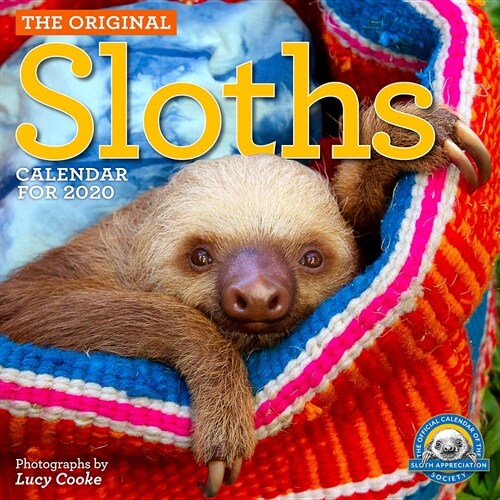 Original Sloths Wall Calendar 2020 (Wall)