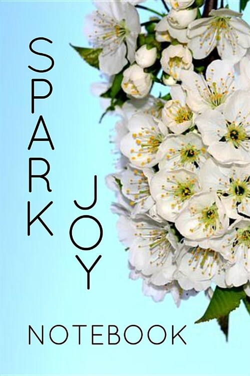 Spark Joy Notebook: Tidying Decluttering Magic Homework Book Notepad Notebook Composition and Journal Diary (Paperback)