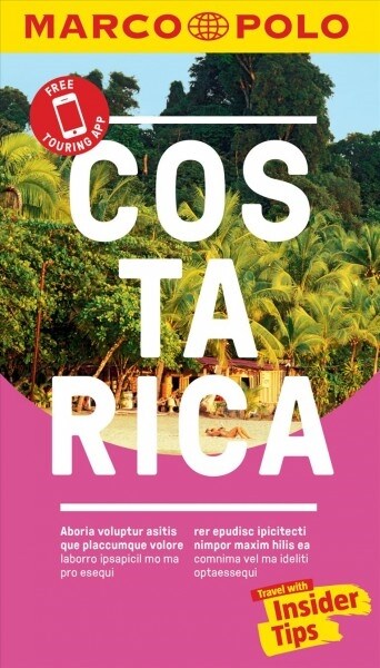 Costa Rica Marco Polo Pocket Travel Guide (Paperback)