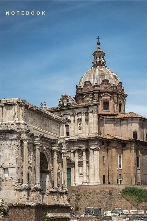 Notebook: Lined Journal Historic Building, Italy (Paperback)