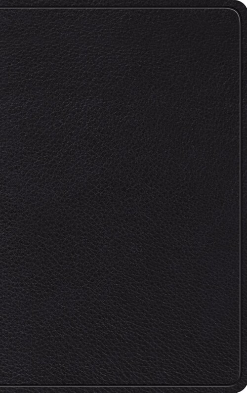 ESV Thinline Bible (Black) (Leather)