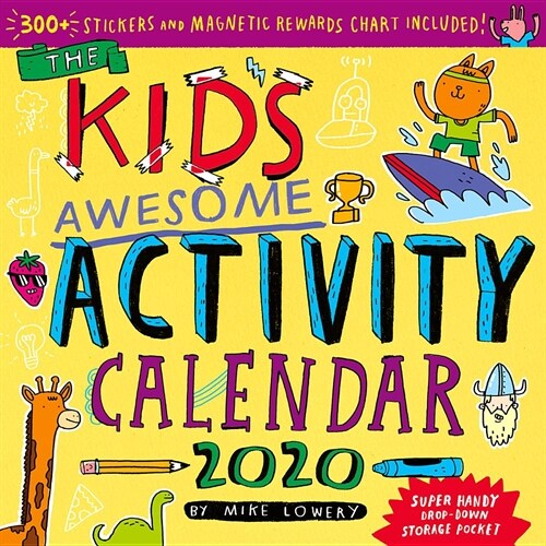 Kids Awesome Activity Wall Calendar 2020 (Wall)