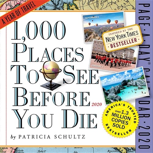 1,000 Places to See Before You Die Page-A-Day Calendar 2020 (Daily)