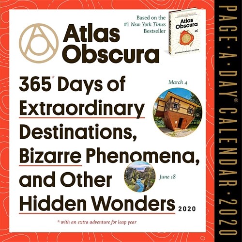 Atlas Obscura Page-A-Day Calendar 2020 (Daily)