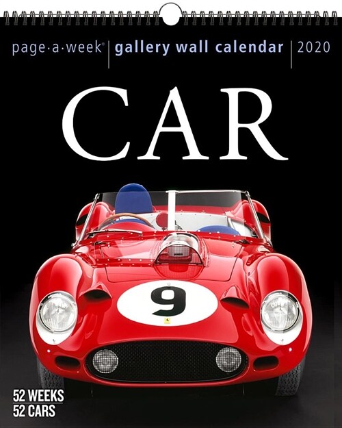 Car Page-A-Week Gallery Wall Calendar 2020 (Wall)