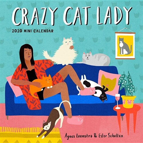 Crazy Cat Lady Mini Wall Calendar 2020 (Mini)