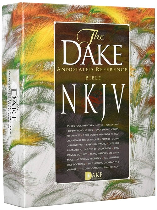 Dake NKJV Burgundy Bonded Leather: Dake NKJV Burg Bonded (Dake Nkjv) (Leather, Dake NKJV)