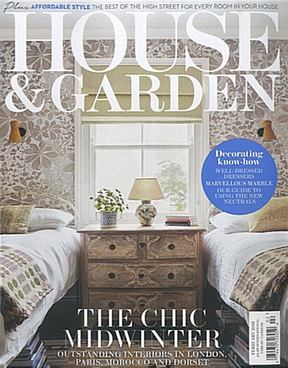 House & Garden (월간 영국판): 2019년 02월호
