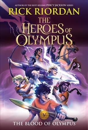[중고] Heroes of Olympus, The, Book Five: Blood of Olympus, The-(New Cover) (Paperback)