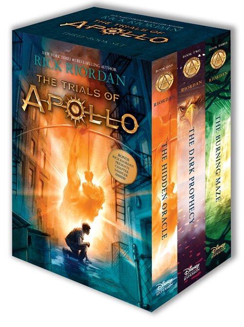 [중고] The Trials of Apollo #1-3 Books Boxed Set (Paperback 3권)
