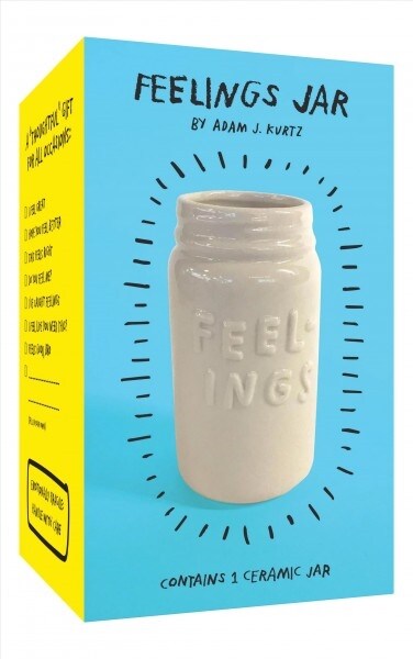 Feelings Jar: (unique Office and Desk Decor, Cute Ceramic Pen and Pencil Holder) (Other)