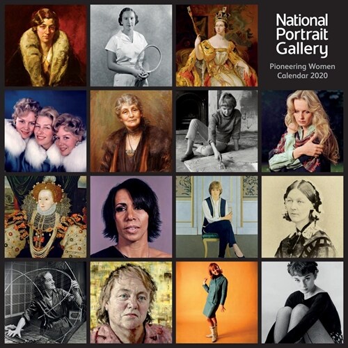 National Portrait Gallery - Pioneering Women Wall Calendar 2020 (Art Calendar) (Calendar, New ed)