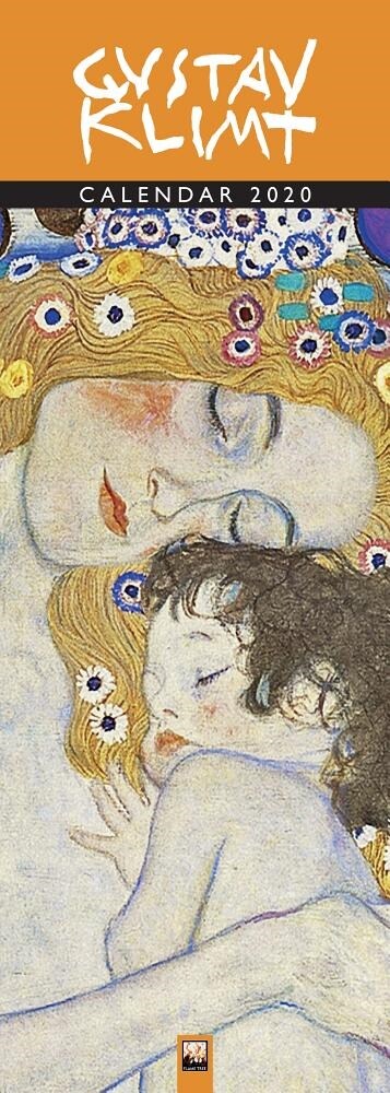 Gustav Klimt Slim Calendar 2020 (Art Calendar) (Calendar, New ed)