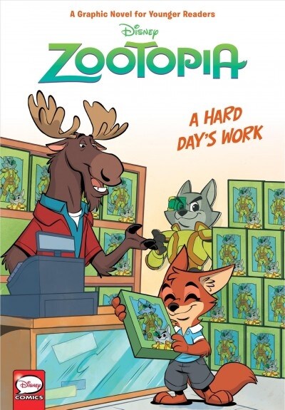 Disney Zootopia: Hard Days Work (Younger Readers Graphic Novel) (Hardcover)