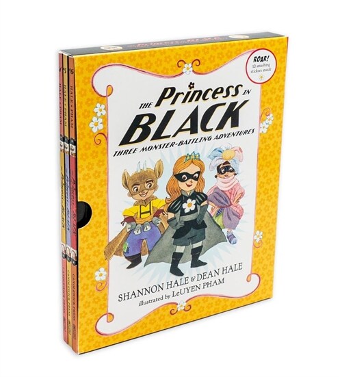 The Princess in Black: Three Monster-Battling Adventures: Books 4-6 (Paperback)