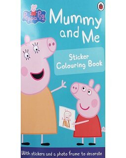 Peppa Pig : Mummy and Me (Sticker Book) (Sticker Book & Coloring Book)