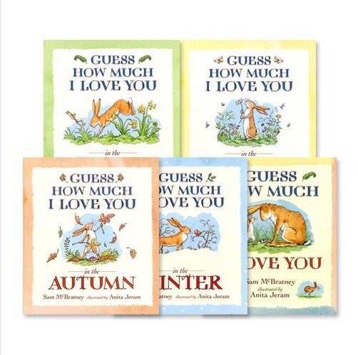 Guess How Much I Love You (5 books pack) (Paperback)