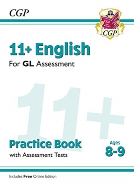 11+ GL English Practice Book & Assessment Tests - Ages 8-9 (with Online Edition) (Multiple-component retail product, part(s) enclose)
