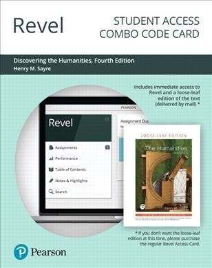 Revel for Discovering the Humanities -- Combo Access Card (Hardcover, 4)