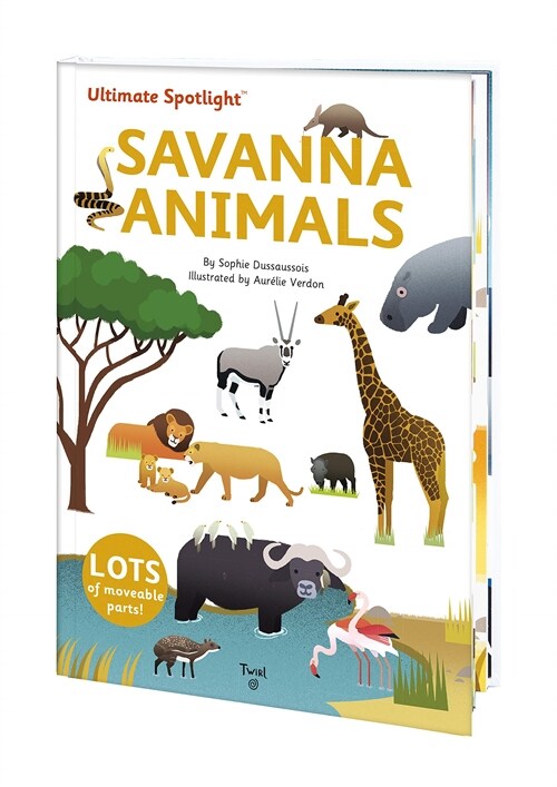 Ultimate Spotlight: Savanna Animals (Hardcover)