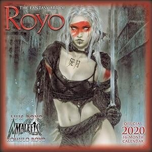 2020 the Fantasy Art of Royo 16-Month Wall Calendar: By Sellers Publishing (Other)