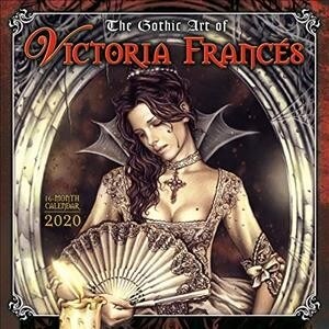 2020 the Gothic Art of Victoria Frances 16-Month Wall Calendar: By Sellers Publishing (Other)