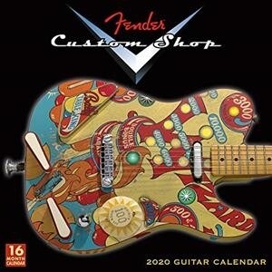 2020 Fender Custom Shop Guitar 16-Month Wall Calendar: By Sellers Publishing (Other)