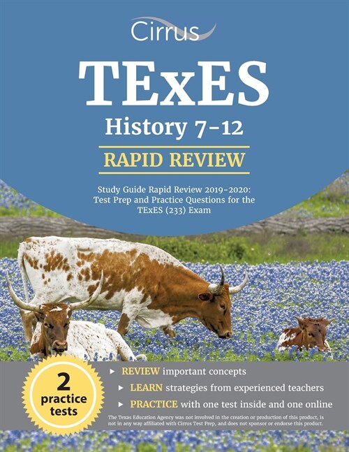 TExES History 7-12 Study Guide Rapid Review 2019-2020: Test Prep and Practice Questions for the TExES (233) Exam (Paperback)