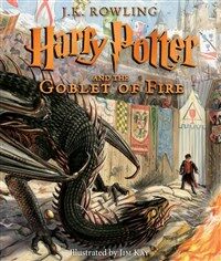 Harry Potter and the Goblet of Fire: Illustrated Edition, Volume 4 (Hardcover, 미국판)