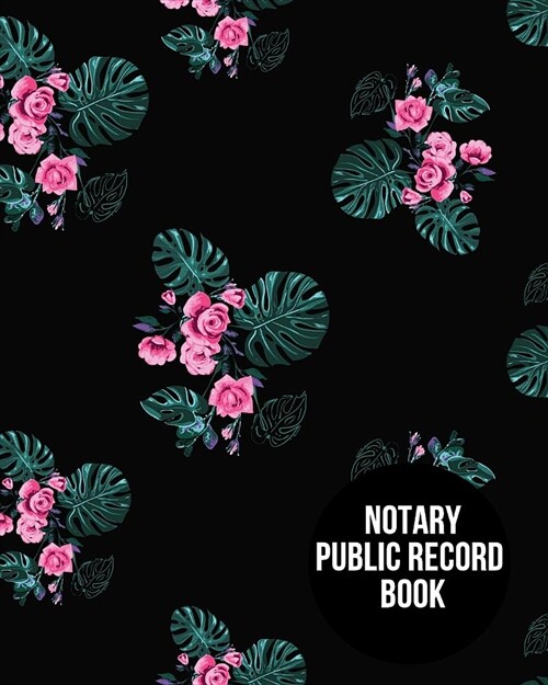 Notary Public Record Book: Notary Journal Public Notary Logbook Large Entries Notary Receipt Book Paperback (Paperback)