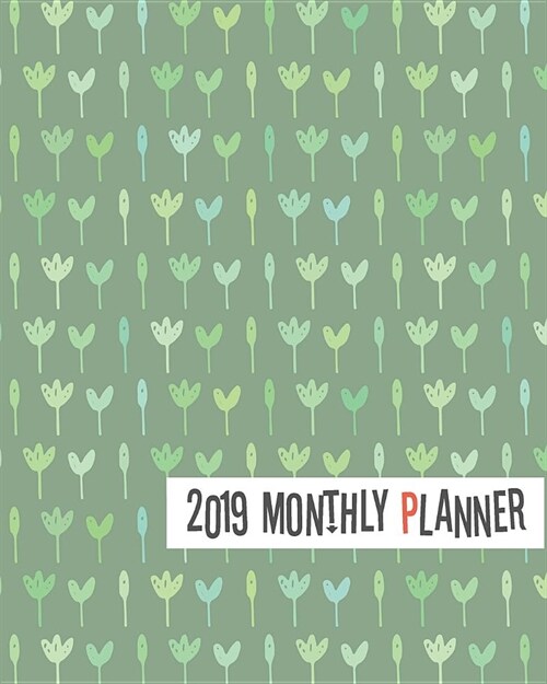 2019 Monthly Planner: Yearly Monthly Weekly 12 Months 365 Days Planner, Calendar Schedule, Appointment, Agenda, Meeting (Paperback)