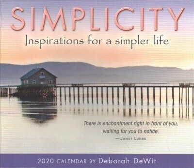 2020 Simplicity Inspirations for a Simpler Life Boxed Daily Calendar: By Sellers Publishing (Other)