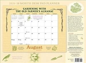 2020 Old Farmers Almanac 18-Month Desk Pad Planner: By Sellers Publishing (Other)