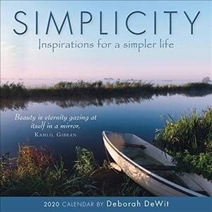 2020 Simplicity Inspirations for a Simpler Life Mini Calendar: By Sellers Publishing (Other)