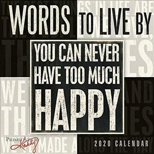 2020 Words to Live by Mini Calendar: By Sellers Publishing (Other)