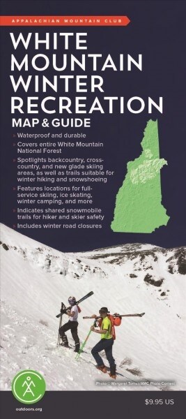 White Mountain Winter Recreation Map & Guide (Folded)