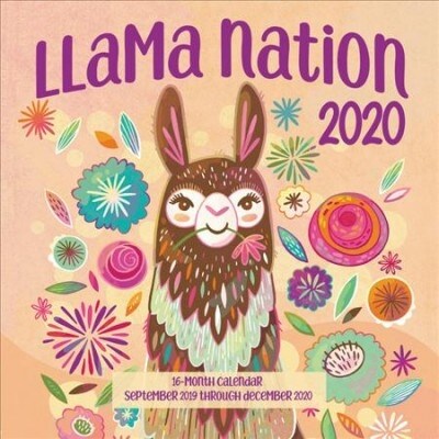 Llama Nation 2020: 16 Month Calendar September 2019 Through December 2020 (Other)
