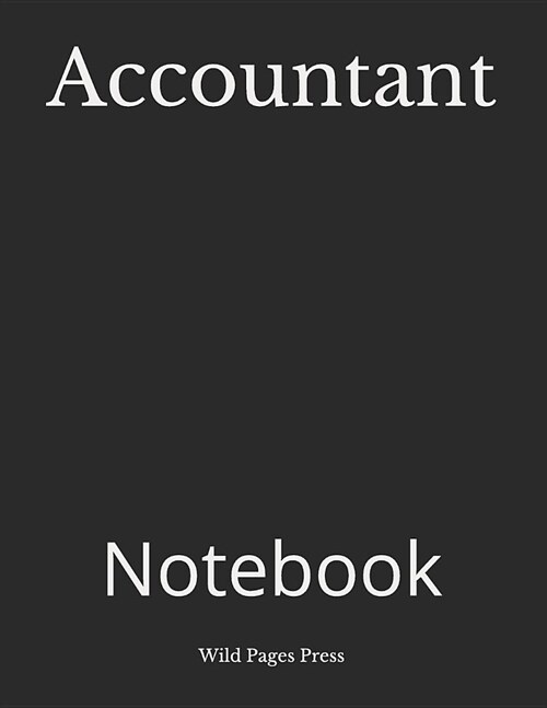 Accountant: Notebook (Paperback)