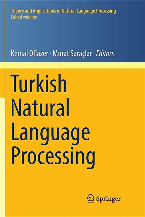 Turkish Natural Language Processing (Paperback)