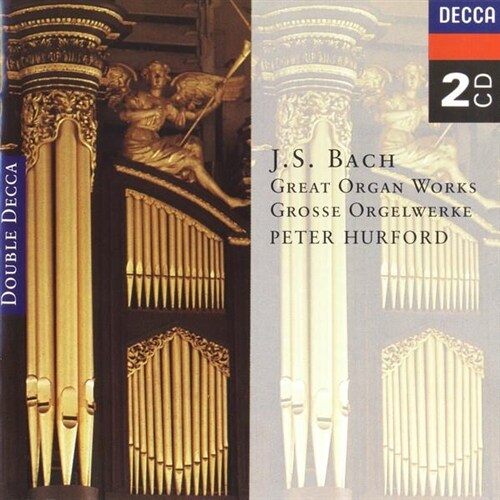 [중고] BACH: Peter Hurford ‎– Great Organ Works [2CD]