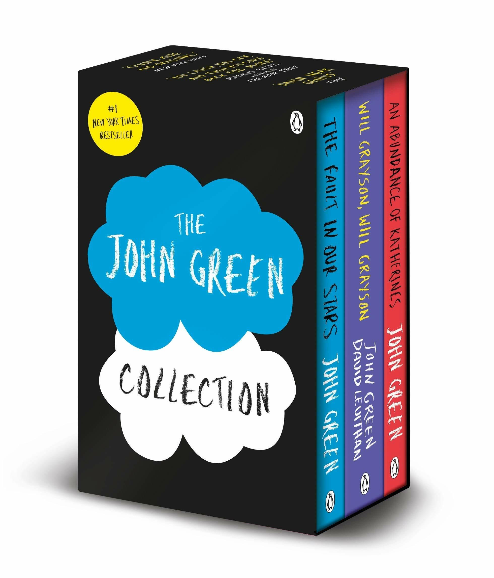 The John Green Collection (3 paperbacks with slipcase)