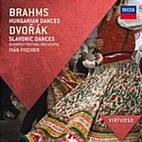 [수입] Ivan Fischer - 브람스: 헝가리 무곡, 드보르작: 슬라브 무곡 (Brahms: Hungarian Dances, Dvorak: Slavonic Dances)(CD)